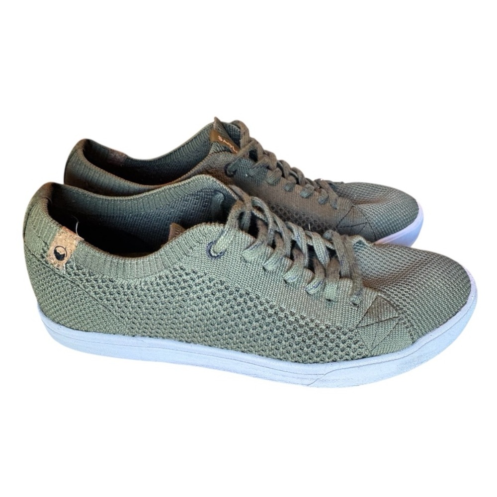 Saola Cannon Knit Shoes Olive Green sz 9